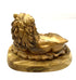 The Lion & The Lamp Olive Wood Statue (Small)